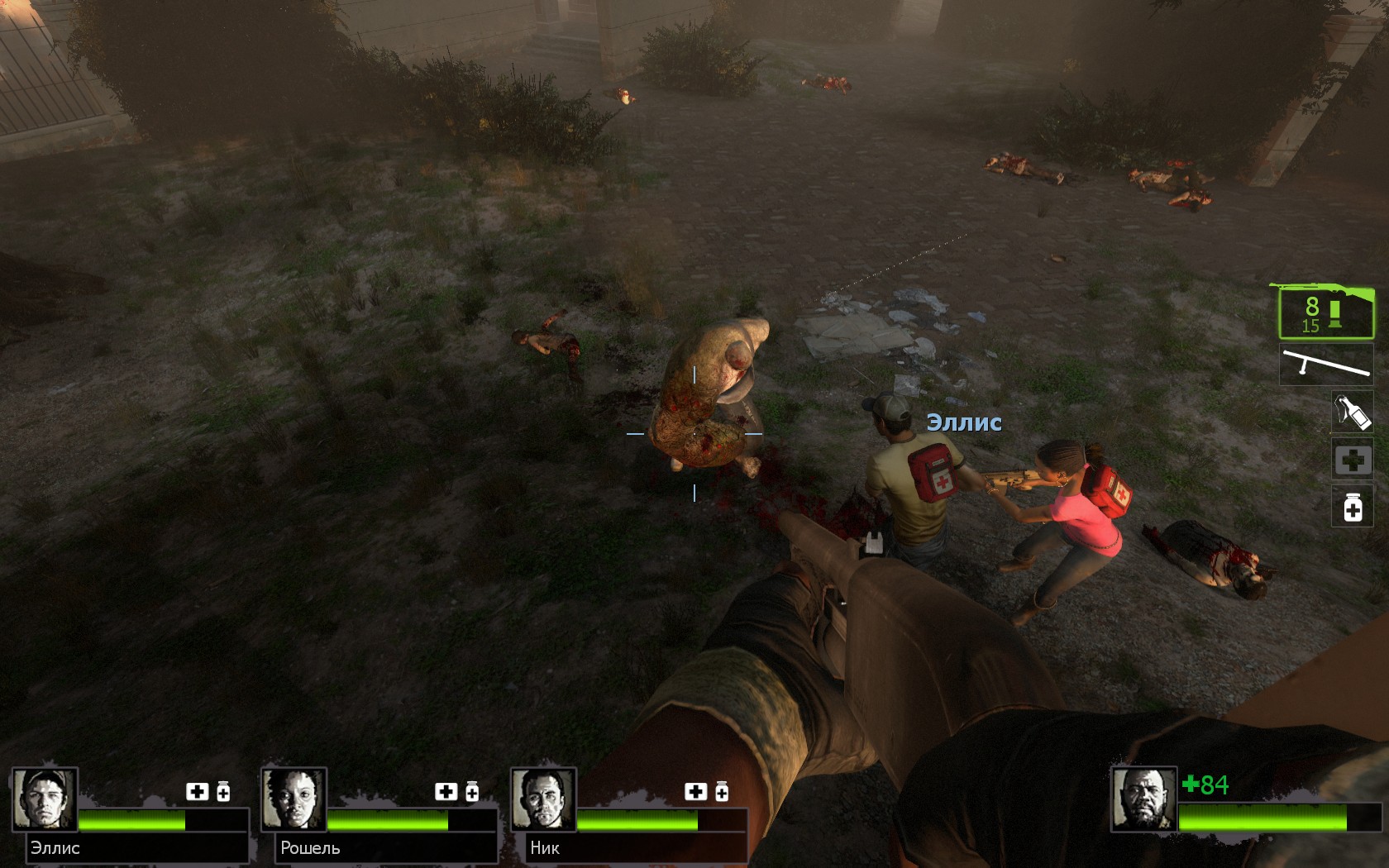 Left 4 dead 2 карта для тестов