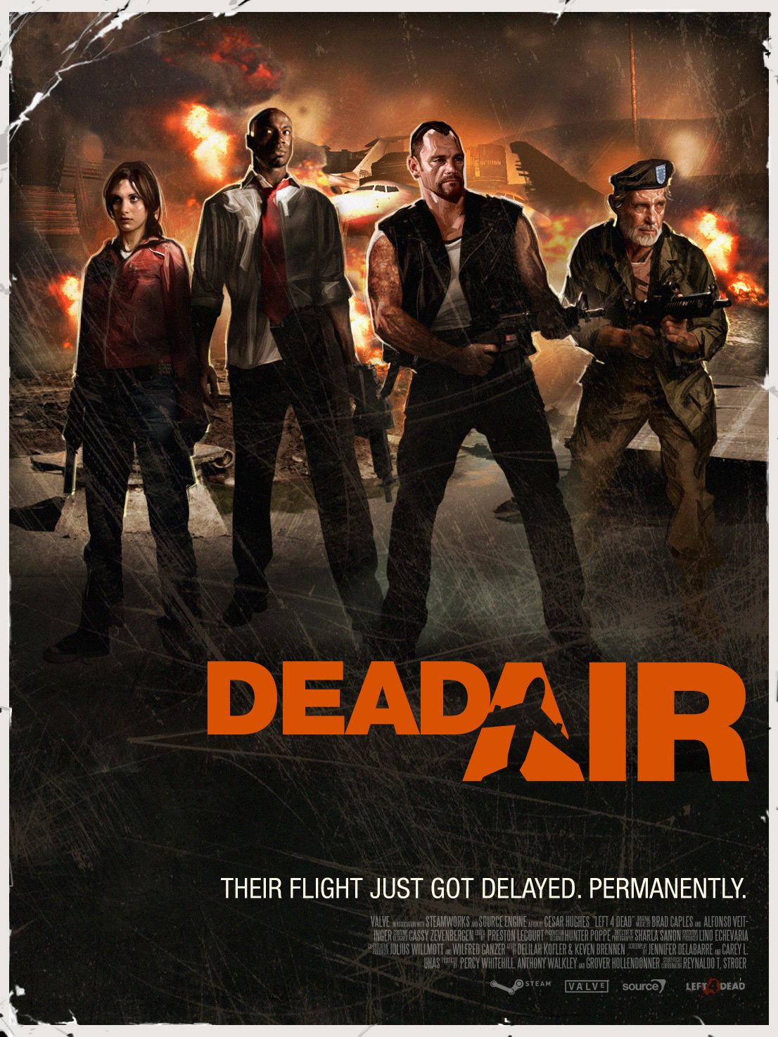 Dead posters. Left 4 Dead плакаты. Left 4 Dead 2 Постер. Left 4 Dead смерть в воздухе. Left 4 Dead 2 плакаты.